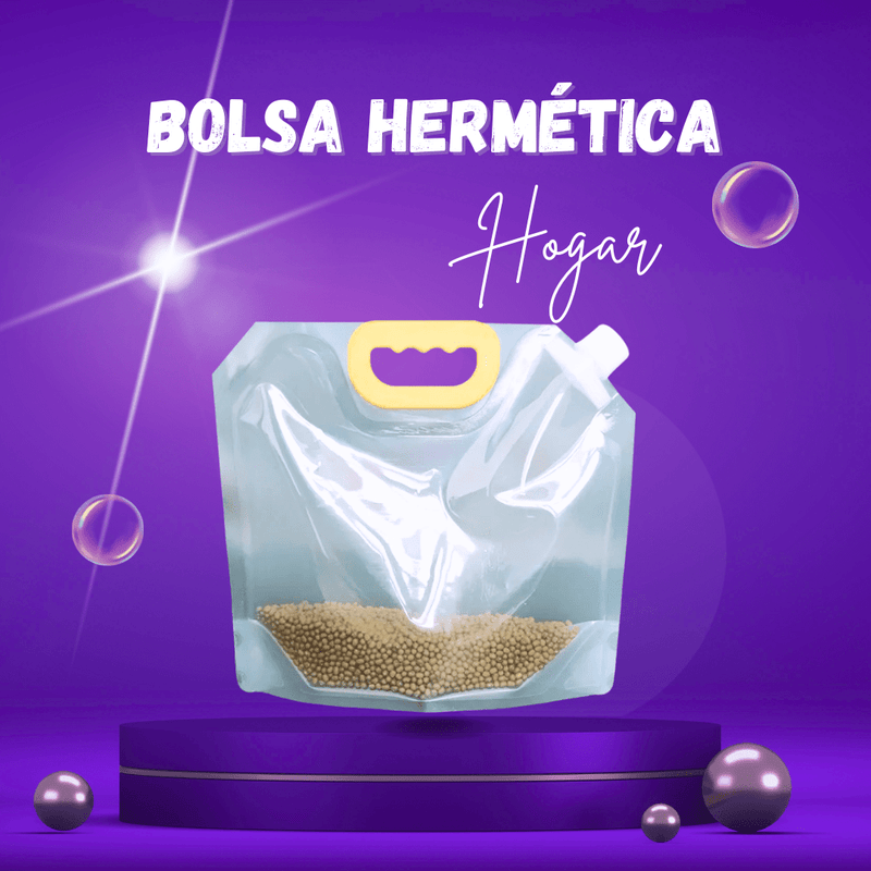 BOLSAS HERMETICAS DE ALMACENAMIENTO PARA MENESTRAS DE  2.5 K