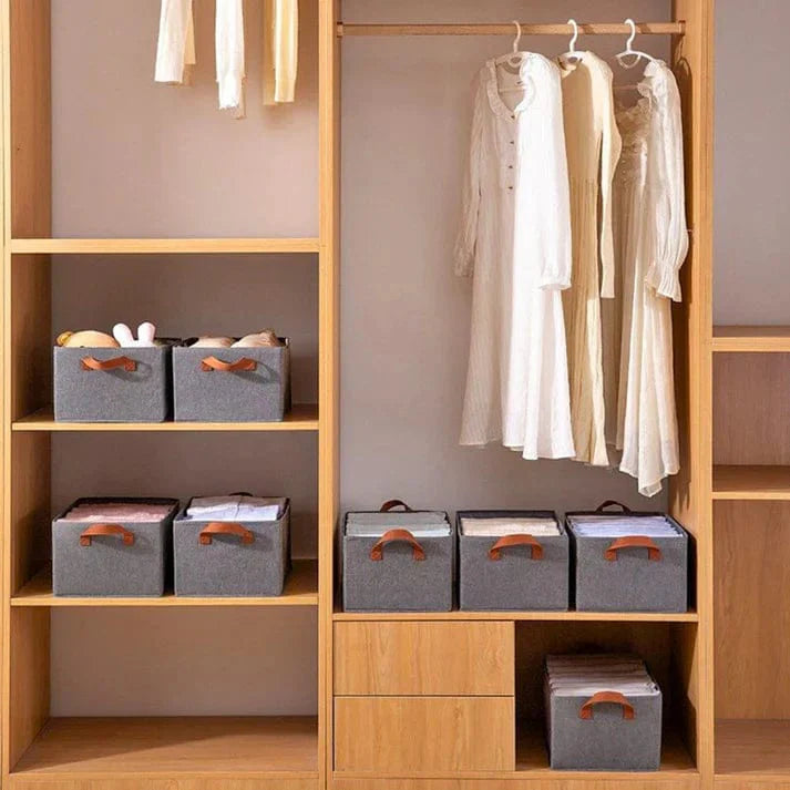 Organizador Plegable para Ropa - Premium con Varillas