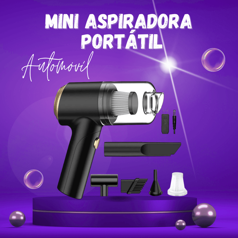 MINI ASPIRADORA PORTÁTIL PREMIUM PARA AUTO Y HOGAR